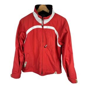 Bonfire Womens Snowboarding Silver Series Vaporlite Ski Jacket Red size Small